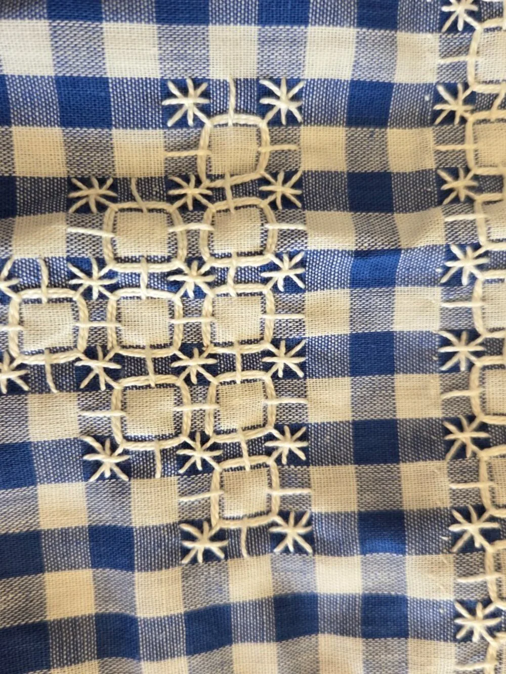 Handmade beautiful blue